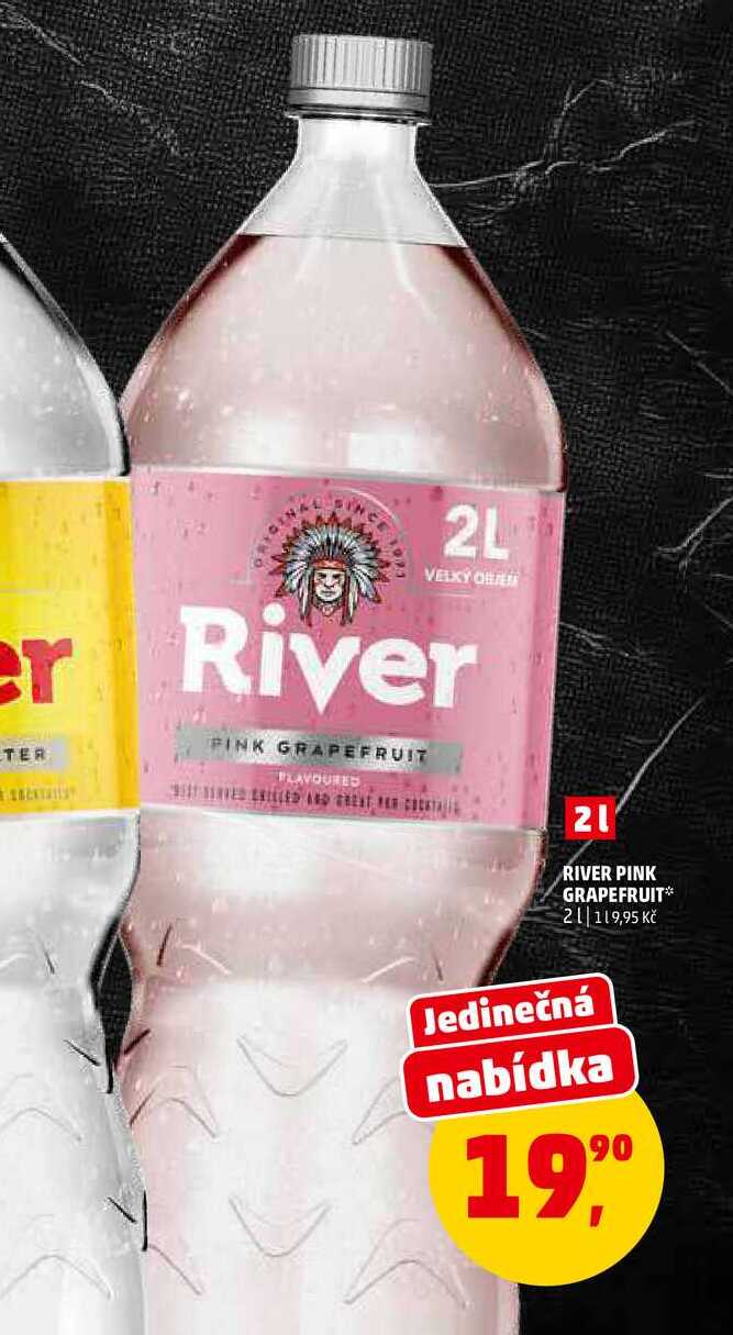 RIVER PINK GRAPEFRUIT, 2 l