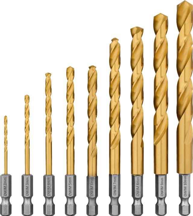 PARKSIDE Sada HSS vrtáků 9 kusů