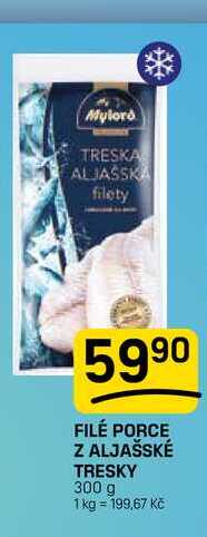 FILÉ PORCR Z ALJAŠSKÉ TRESKY 300g