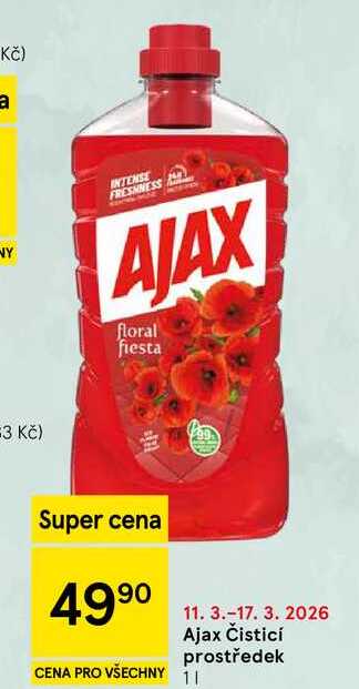 Ajax Čisticí prostředek, 1 l 