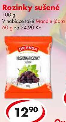 Rozinky sušené, 100 g 