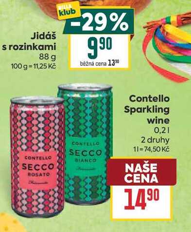 Contello Sparkling wine 0,2l