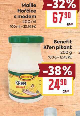 Benefit Křen pikant 200 g 