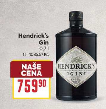 Hendrick's Gin 0,7l