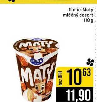 Olmici Maty mléčný dezert 110 g