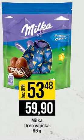 Milka Oreo vajička 86 g 