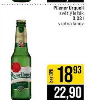Pilsner Urquell světlý ležák 0,33l