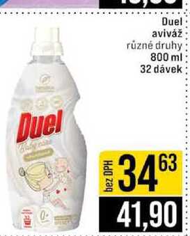 Duel aviváž různé druhy 800 ml 32 dávek