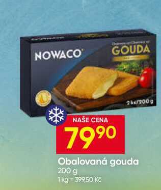 NOWACO Obalovaná gouda 200 g 