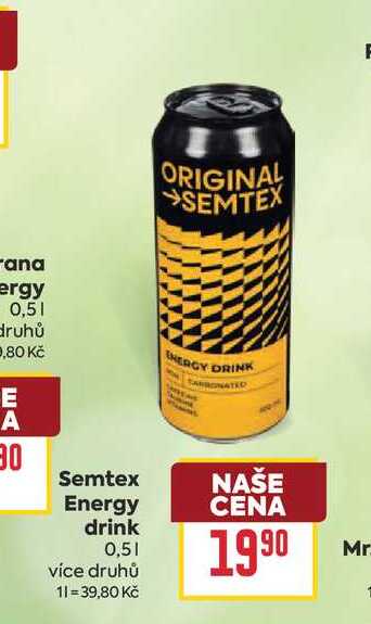Semtex Energy drink 0,5l