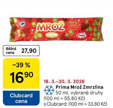 Prima Mrož Zmrzlina, 50 ml 