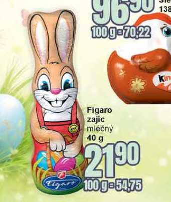 Figaro zajíc mléčný 40 g 
