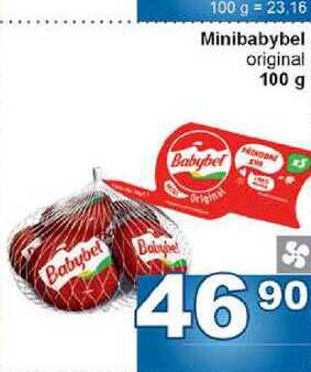 Minibabybel original 100 g 