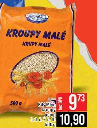 Bily Mlyn kroupy ječné 500 g