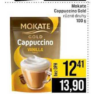 Mokate Cappuccino Gold různé druhy 100 g 
