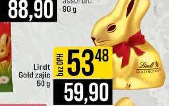 Lindt Gold zajic 50 g 