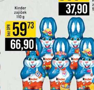 Kinder zajíček 110 g 