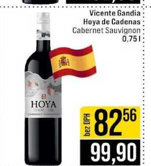 Vicente Gandia Hoya de Cadenas Cabernet Sauvignon 0,75l
