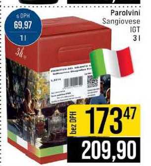 Parolvini Sangiovese IGT 3l