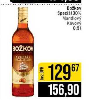 Božkov Speciál 30% Mandlový 0,5l