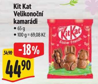 Kit Kat Velikonoční kamarádi, 65 g