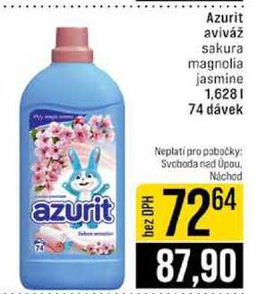 Azurit aviváž sakura magnolia jasmine 1,628l 74 dávek