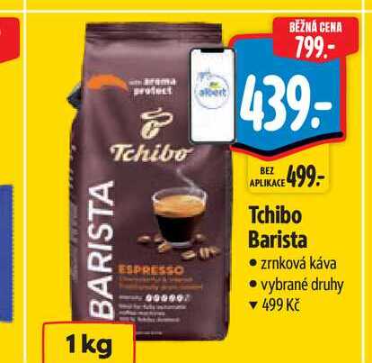   Tchibo Barista  zrnková káva  1 kg