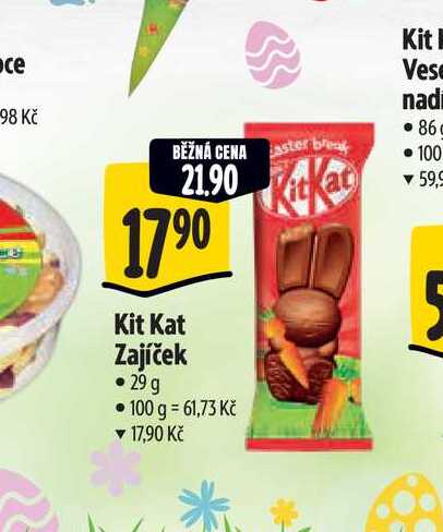  Kit Kat Zajíček 29 g 
