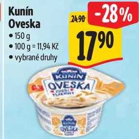 Kunín Oveska, 150 g