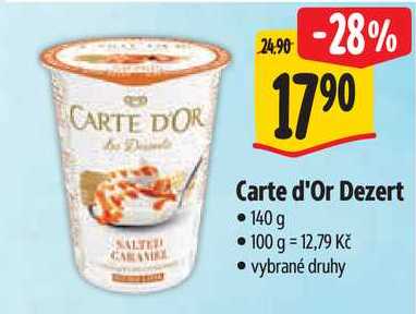 Carte d'Or Dezert, 140 g