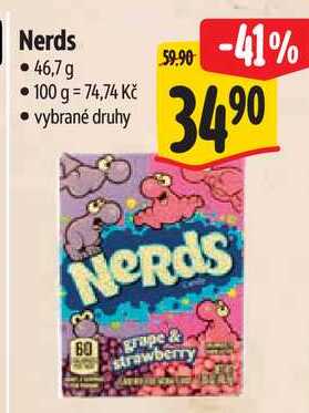Nerds, 46,7 g