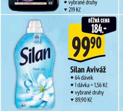   Silan Aviváž 64 dávek 