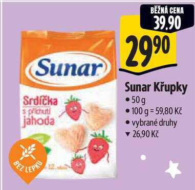 Sunar Křupky, 50 g