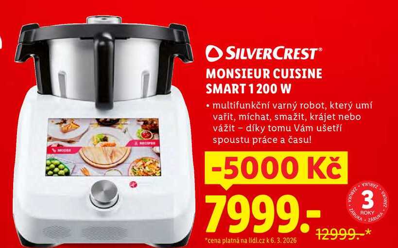 MONSIEUR CUISINE SMART 1200 W  
