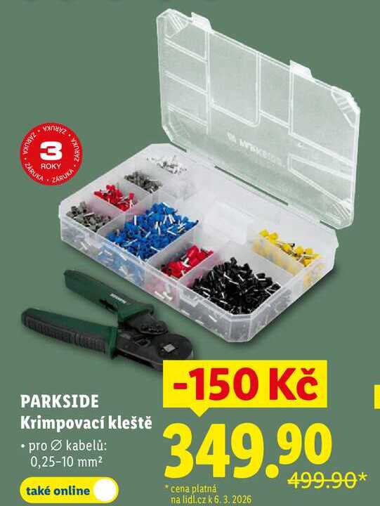 PARKSIDE Krimpovací kleště 