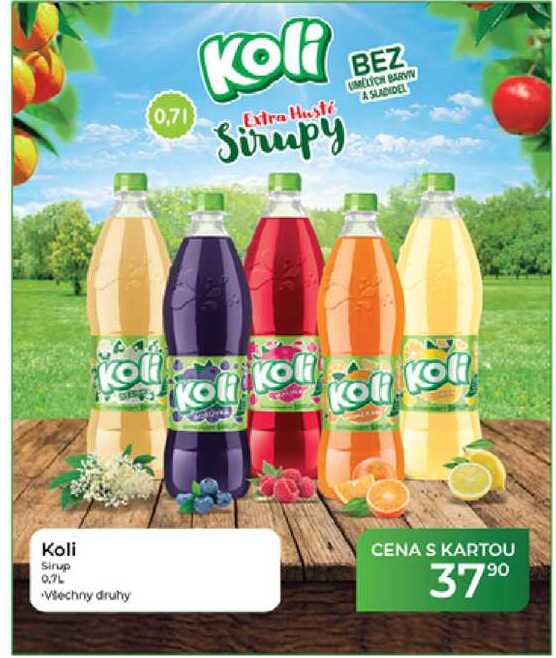 Koli Sirup 0,7l