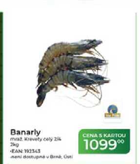 Banarly mraž. Krevety cely 2/4 2kg
