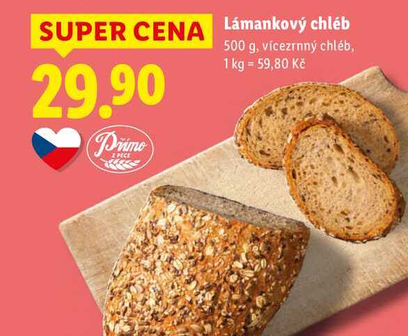 Lámankový chléb, 500 g