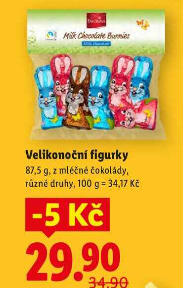 Velikonoční figurky, 87,5 g