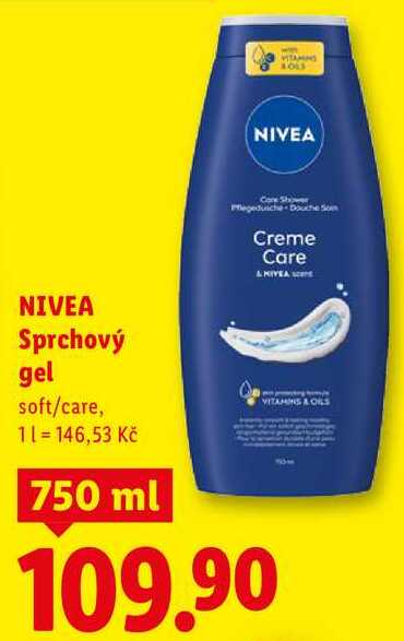 NIVEA Sprchový gel, 750 ml