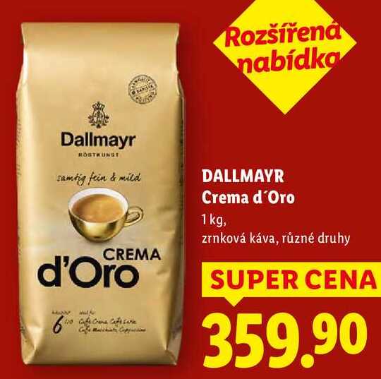 DALLMAYR Crema d'Oro, 1 kg