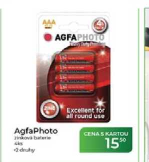 AgfaPhoto zinková baterie 4ks