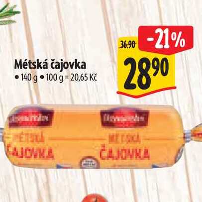 Métská čajovka 140 g  