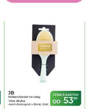 JB hřeben/kartáč na vlasy