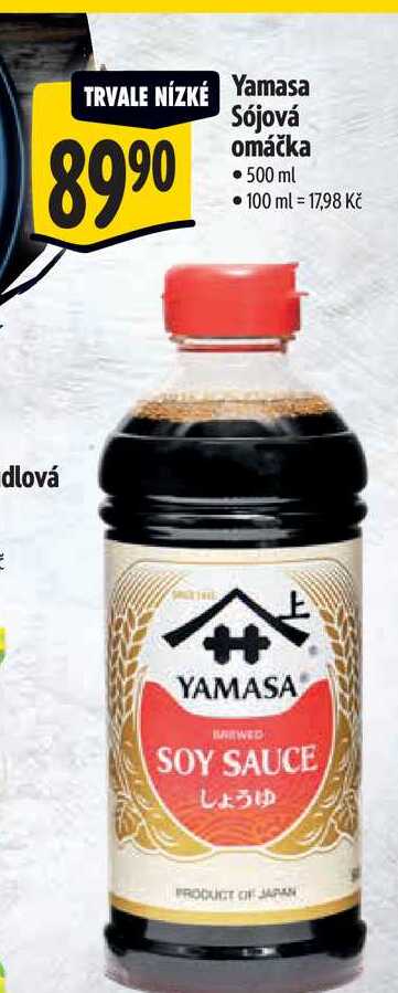   Yamasa  Sójová omáčka 500 ml 