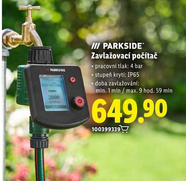 PARKSIDE Zavlažovací počítač 