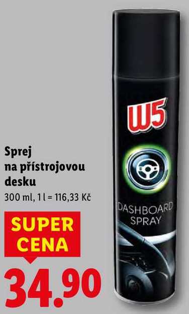 Sprej na přístrojovou desku, 300 ml