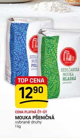 MOUKA PŠENIČNÁ vybrané druhy 1 kg 