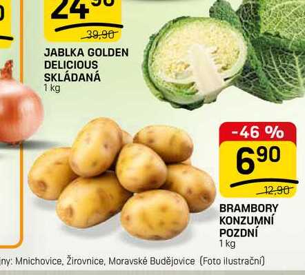 BRAMBORY KONZUMNÍ POZDNÍ 1 kg