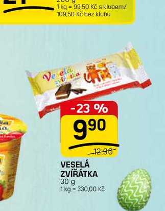 VESELÁ ZVÍŘÁTKA 30 g